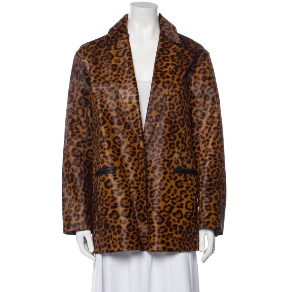 Rag & Bone Oversize Calf Hair Blazer